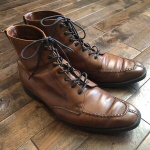 Allen Edmonds leather boots Men's 10 D Excellent condition